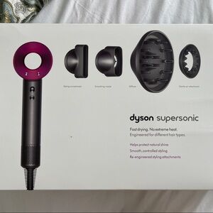 Dyson Supersonic Hair Dryer - Black and Purple